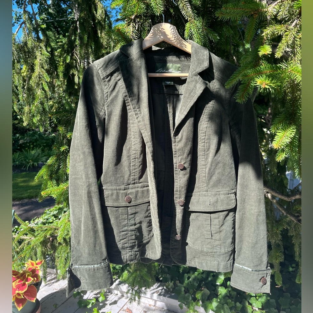 Eddie Bauer Corduroy Blazer